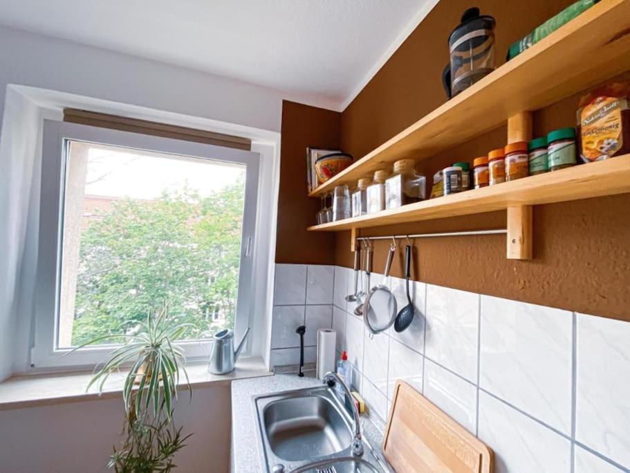 Helle Wohnung Im Norden Leipzigs ภายนอก รูปภาพ