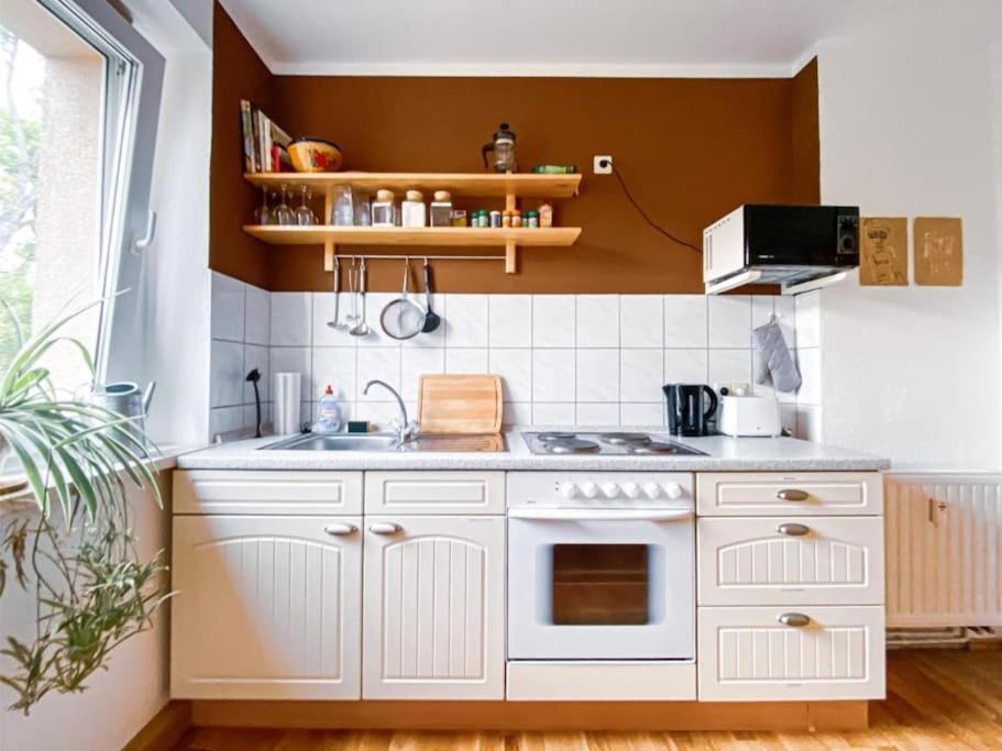Helle Wohnung Im Norden Leipzigs ภายนอก รูปภาพ